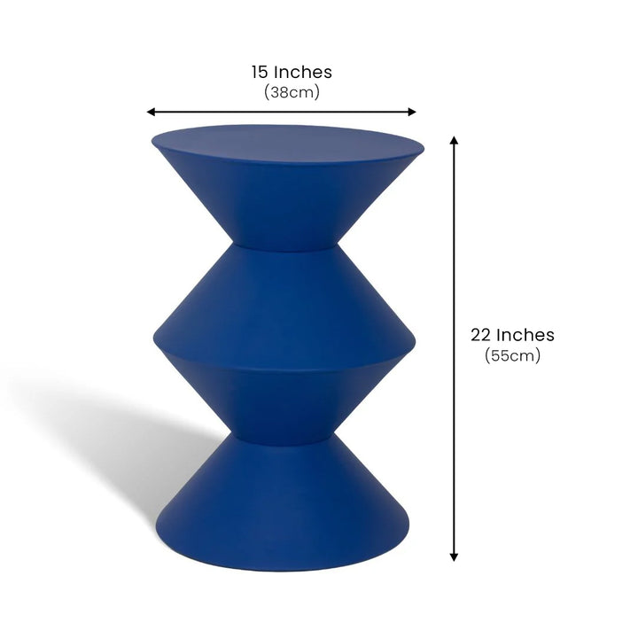Sydney Side Table Lista Blue
