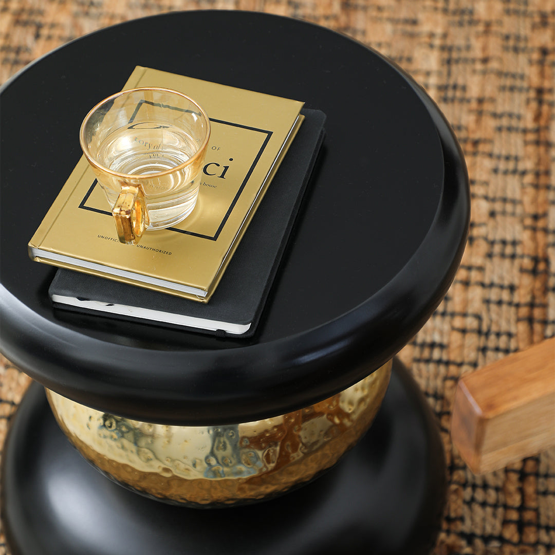 Golden Circle Table Black