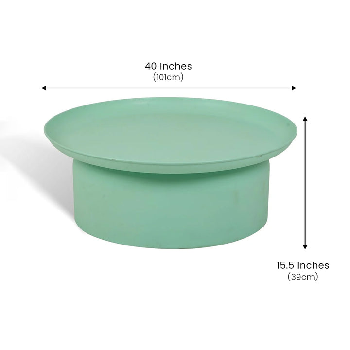 Mammoth Coffee Table Cool Green Large