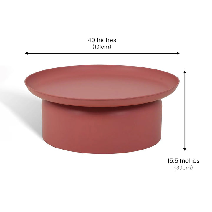 Mammoth Coffee Table Sweet Pink Large