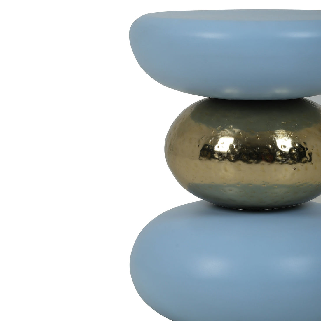 Golden Circle Table Sky Blue