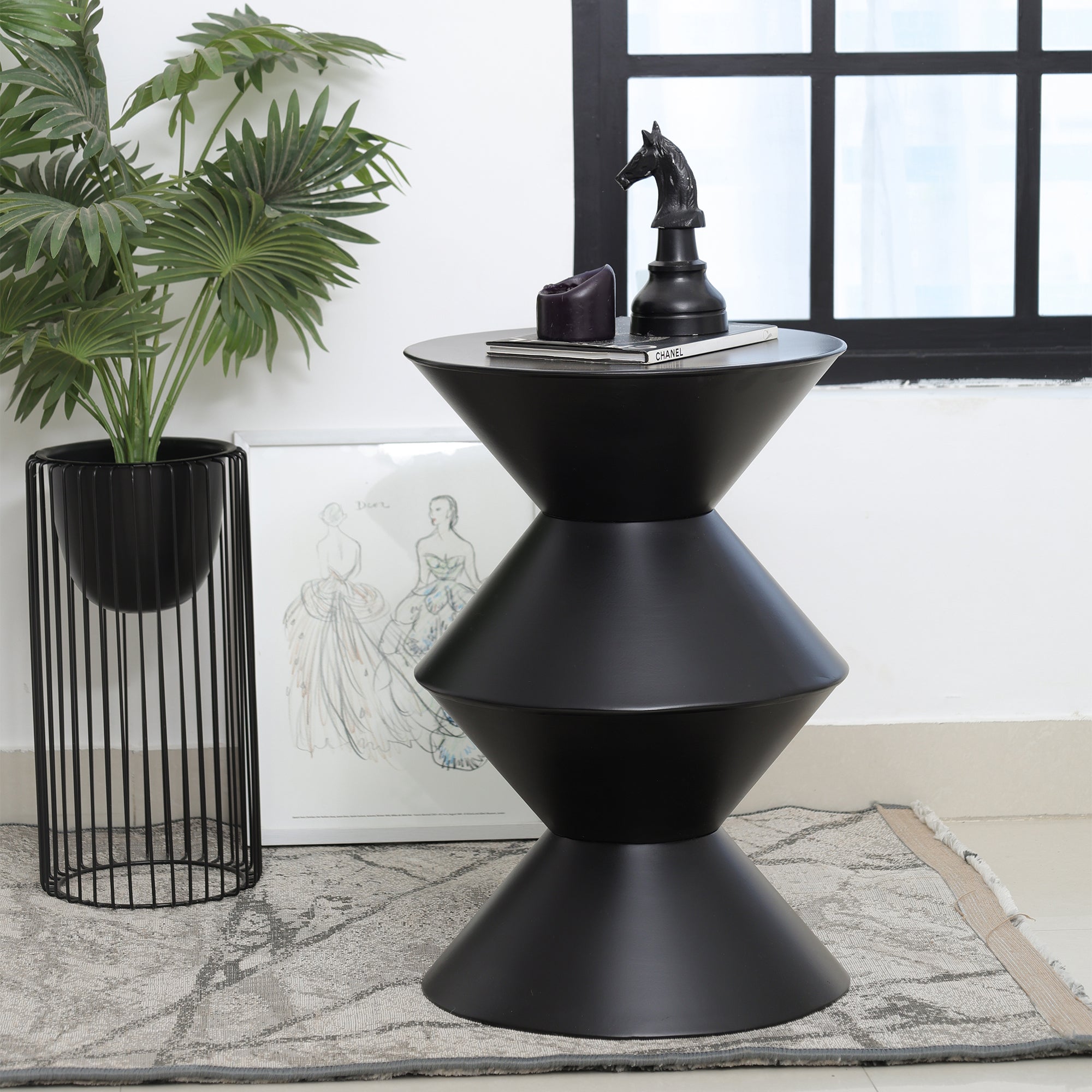 Sydney Side Table Black