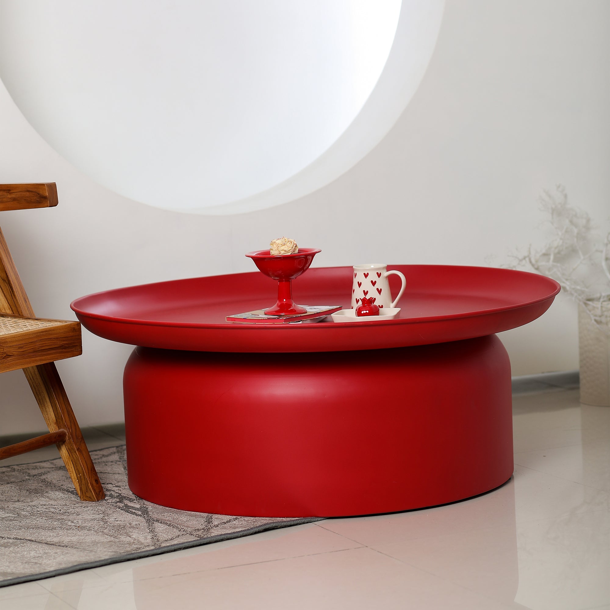 Mammoth Coffee Table Red Large