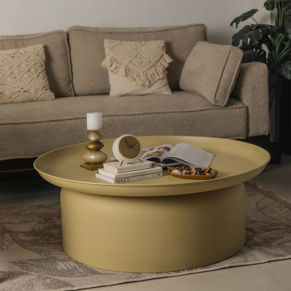 Mammoth Coffee Table Beige Large – BLCK Homes