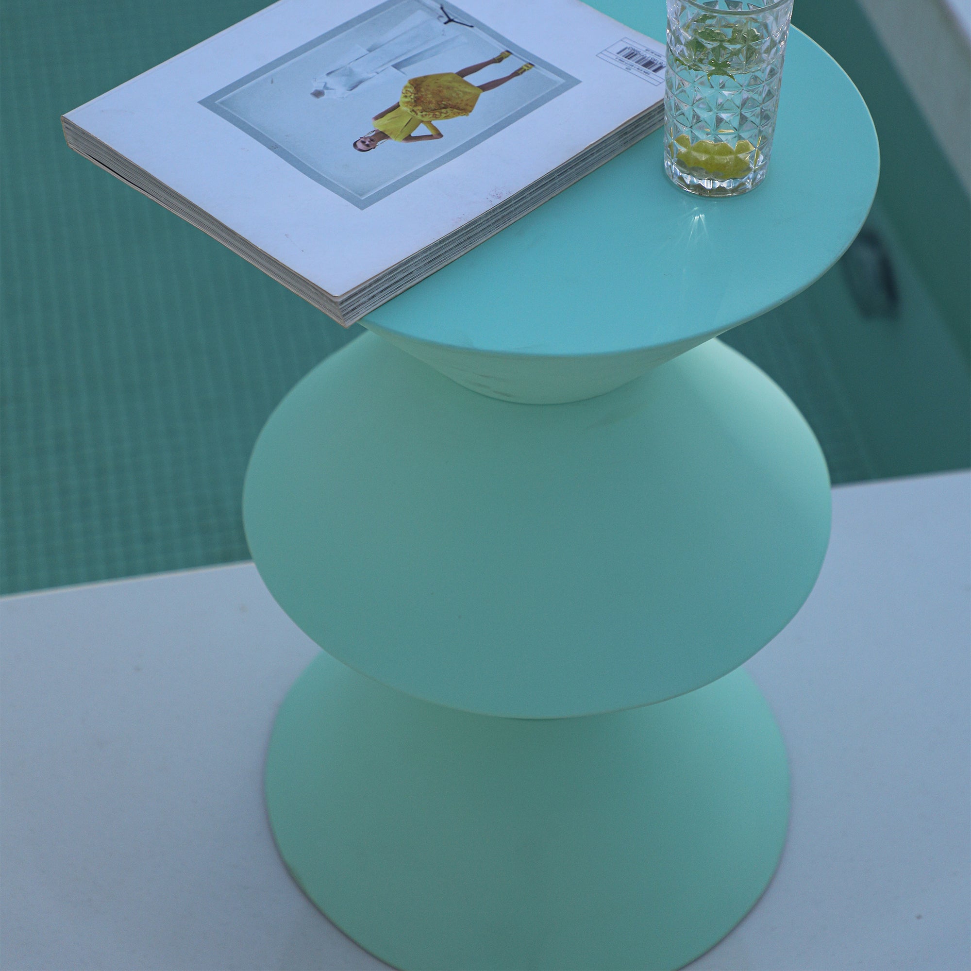 Sydney Side Table Cool Green