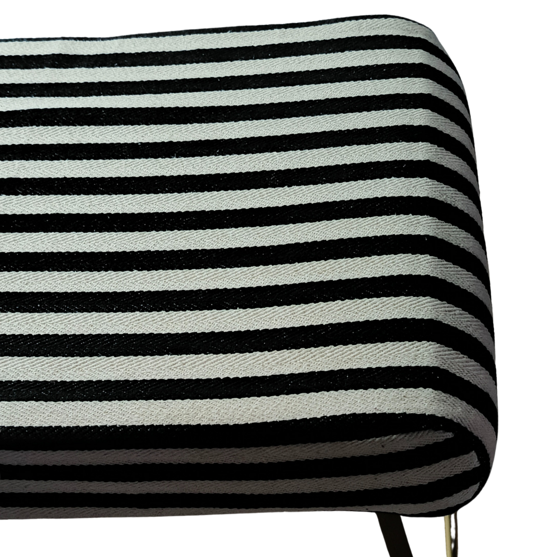 Bohemian Jacquard Metallic Stool