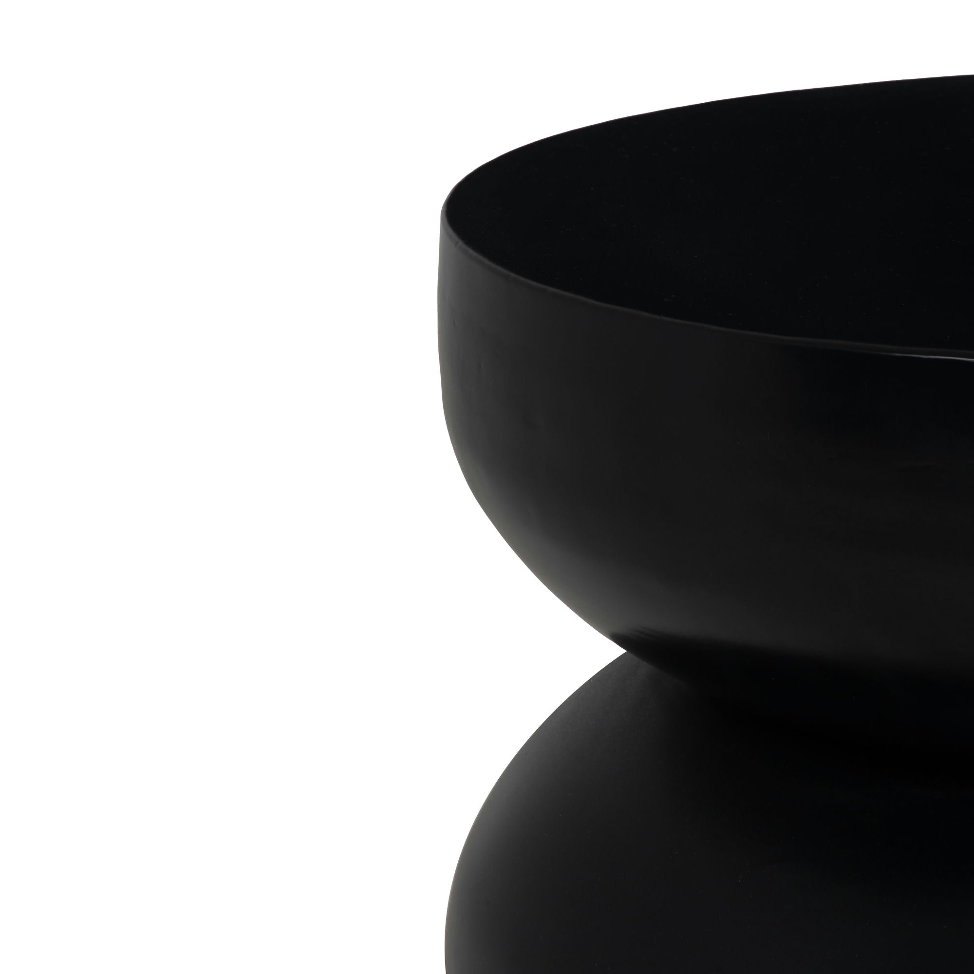 Milan Metal Table Black