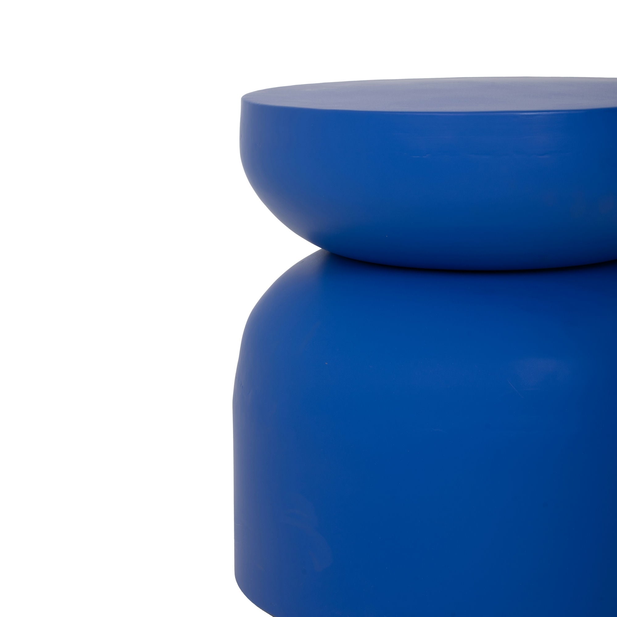 Milan Metal Table Lista Blue