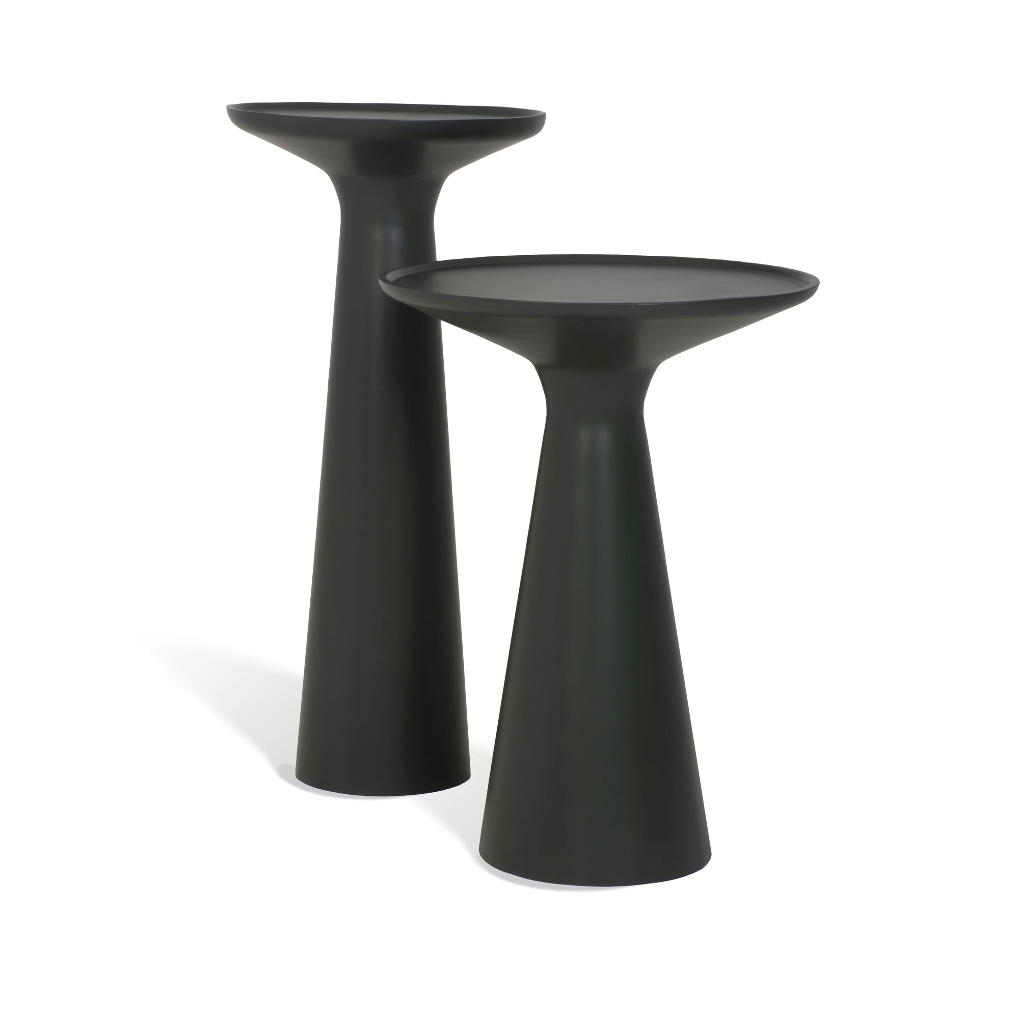 Belgrade Accent Table Set of 2 Grey