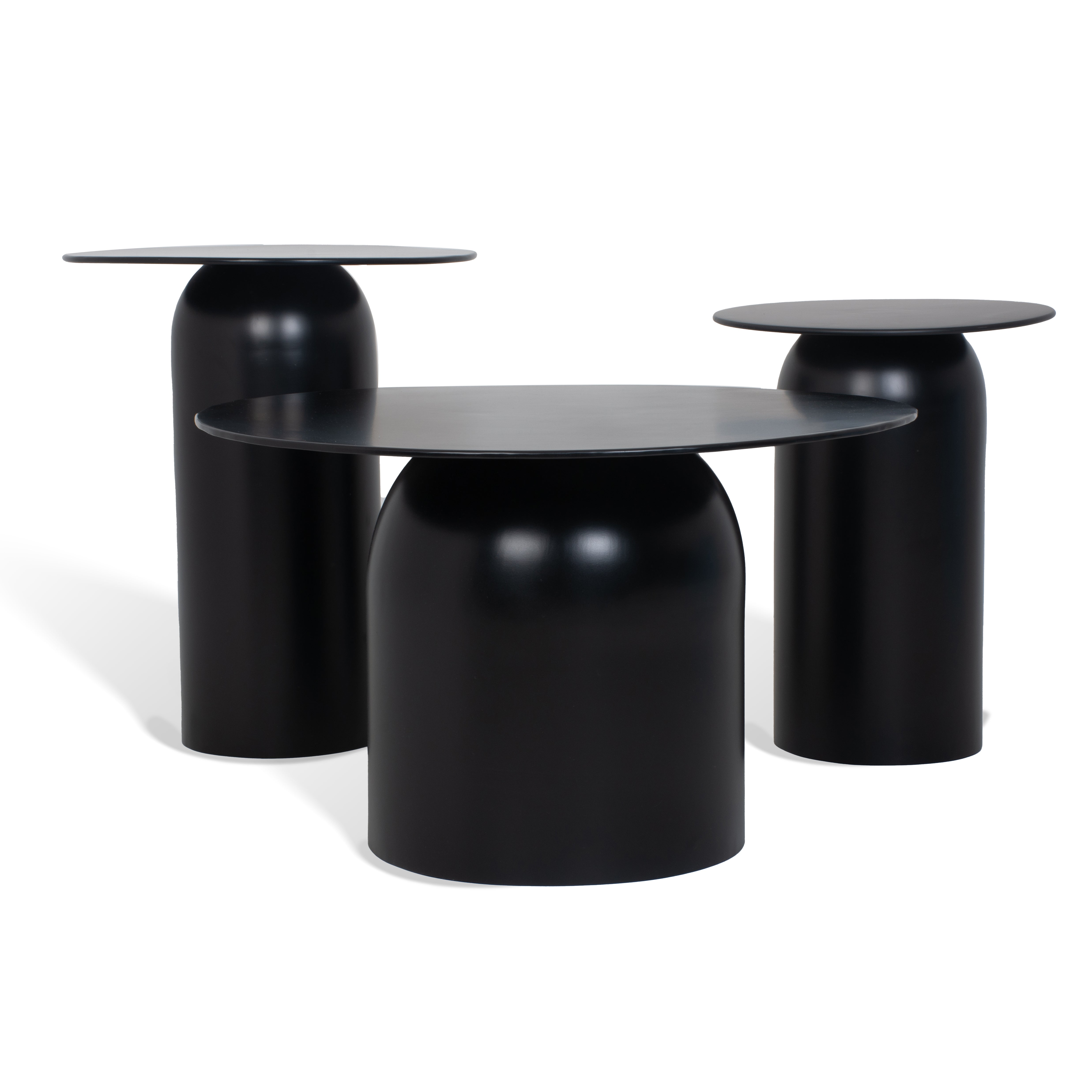 The Elegant Table set of 3 Black
