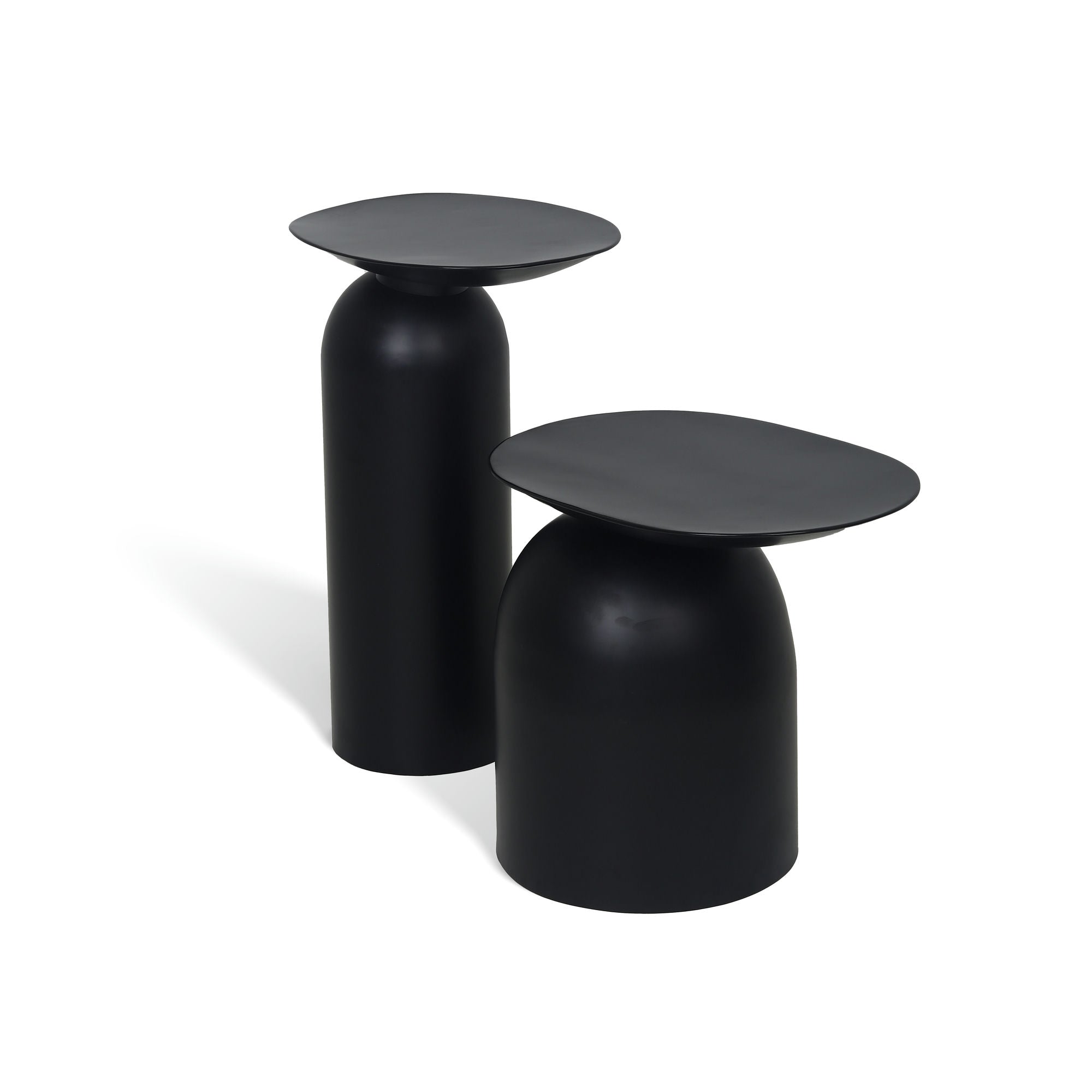 Dolphin Tables Set of 2 Black