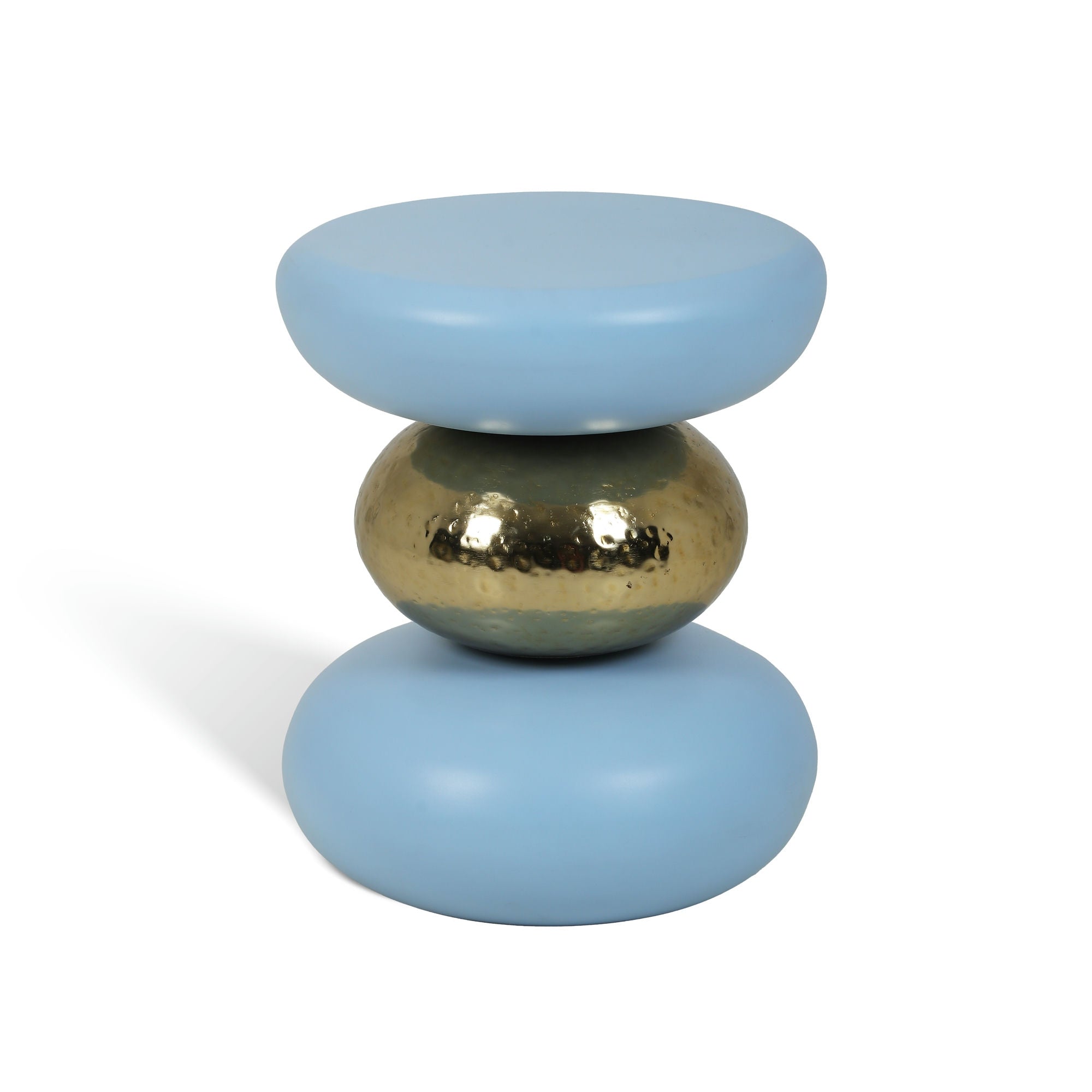 Golden Circle Table Sky Blue