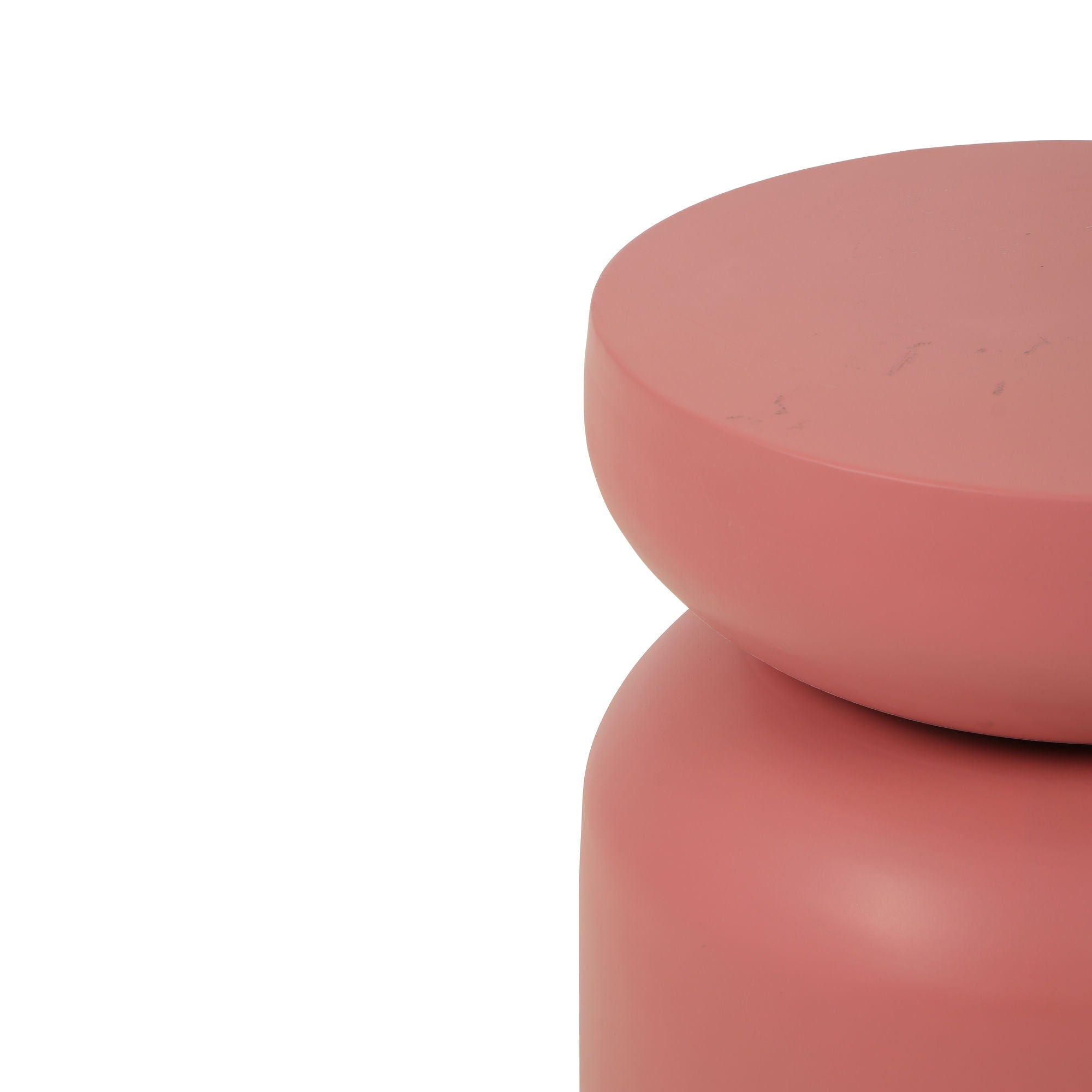 Milan Metal Table Sweet Pink