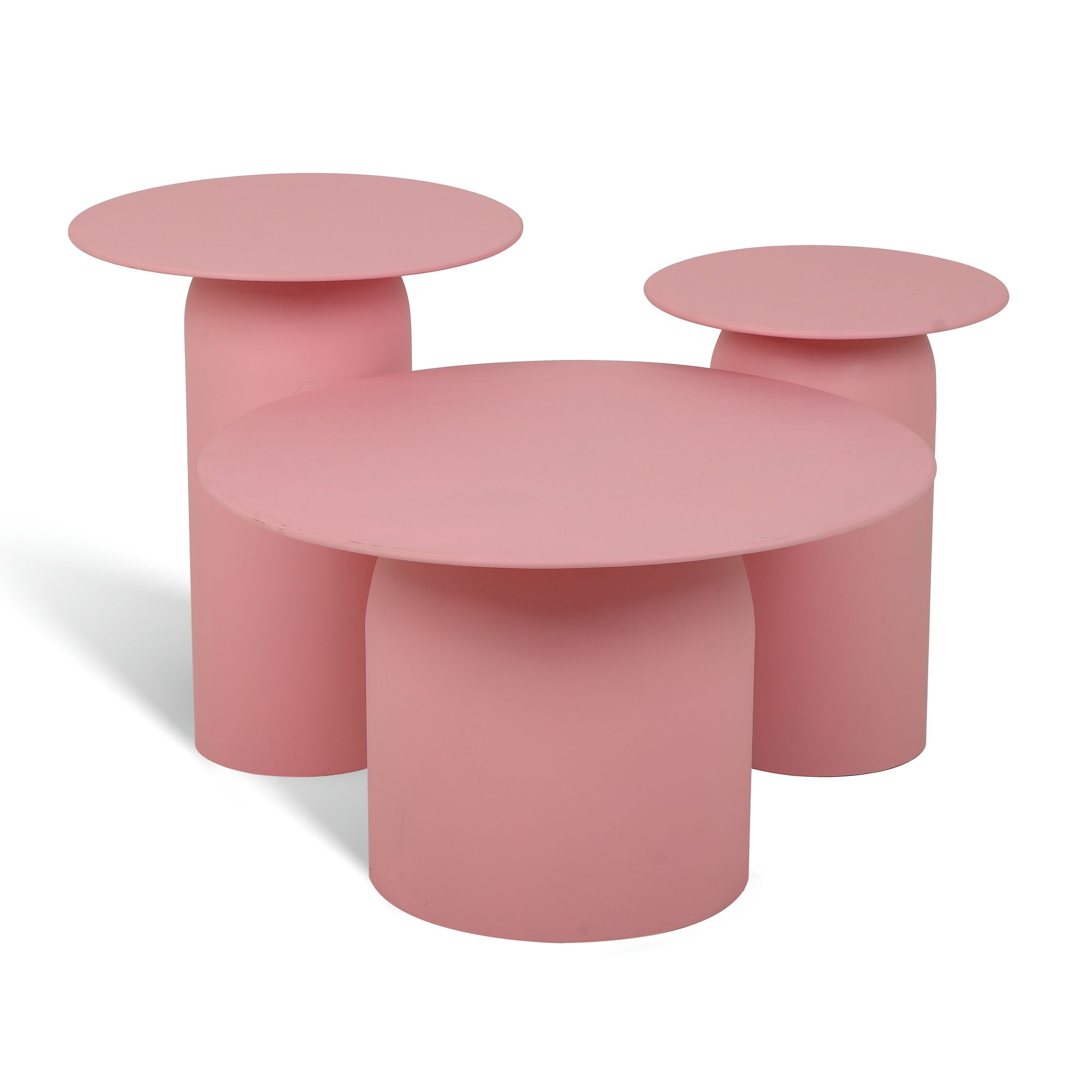 The Elegant Table Set of 3 Pink