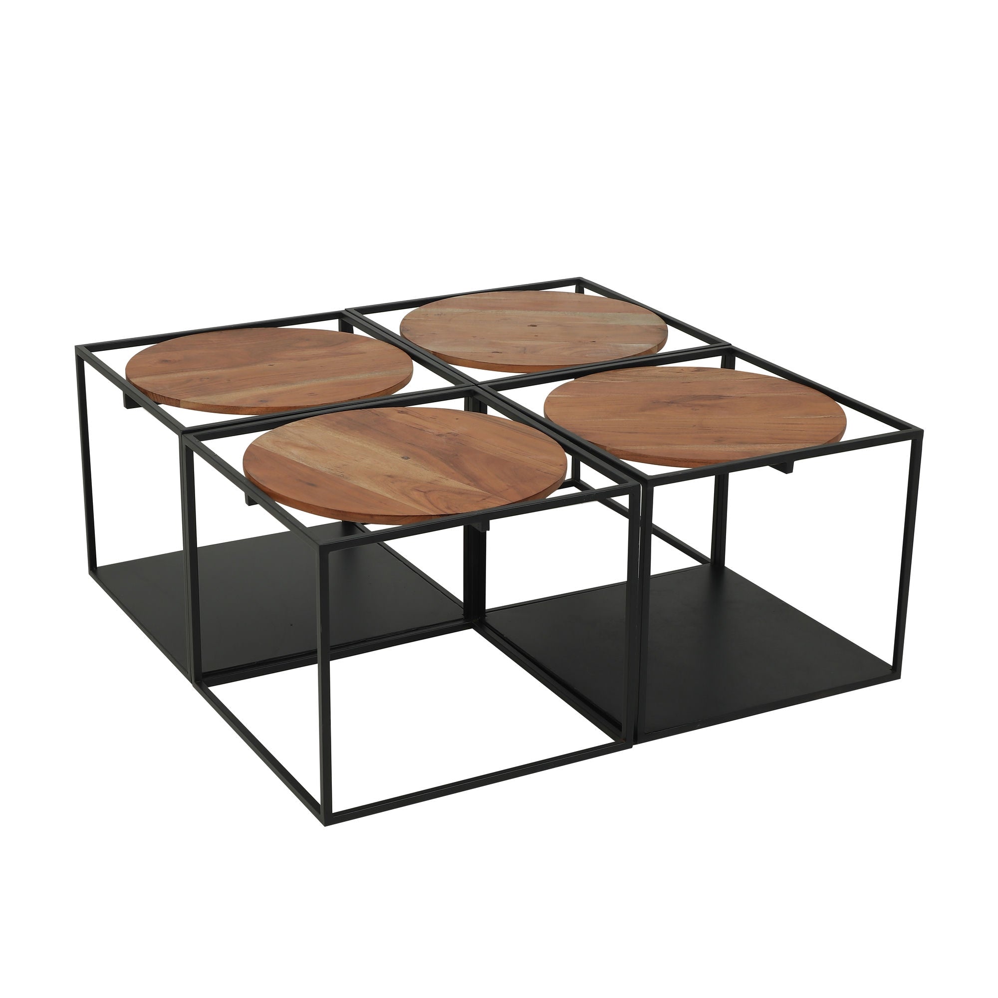 Quadruplet Coffee Table Black