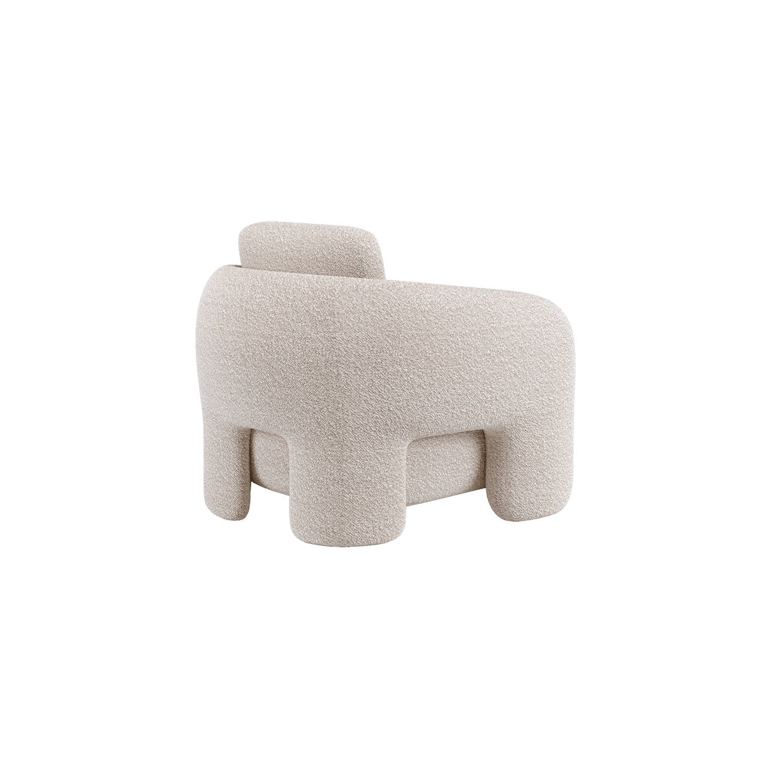 Roman 1 Seater Sofa in White