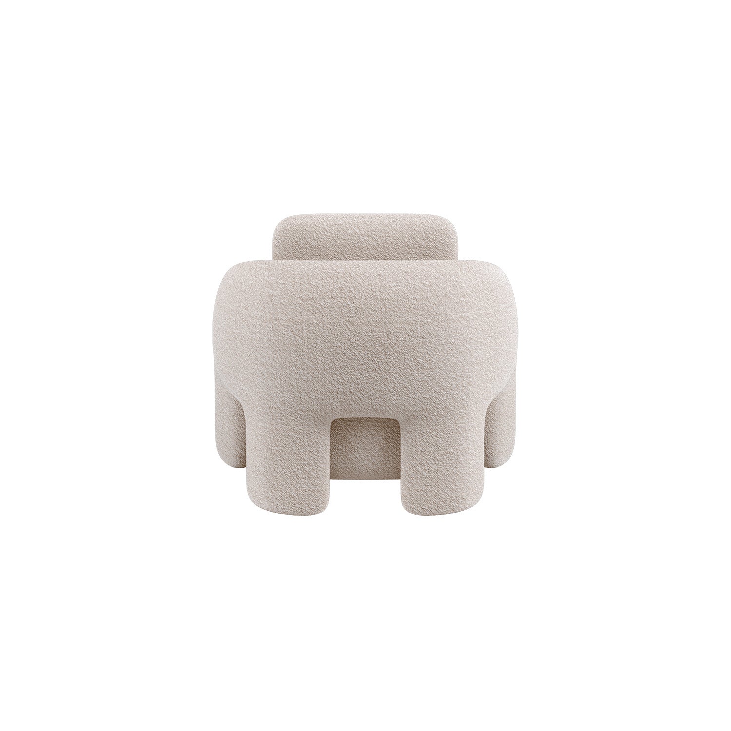 Roman 1 Seater Sofa in White