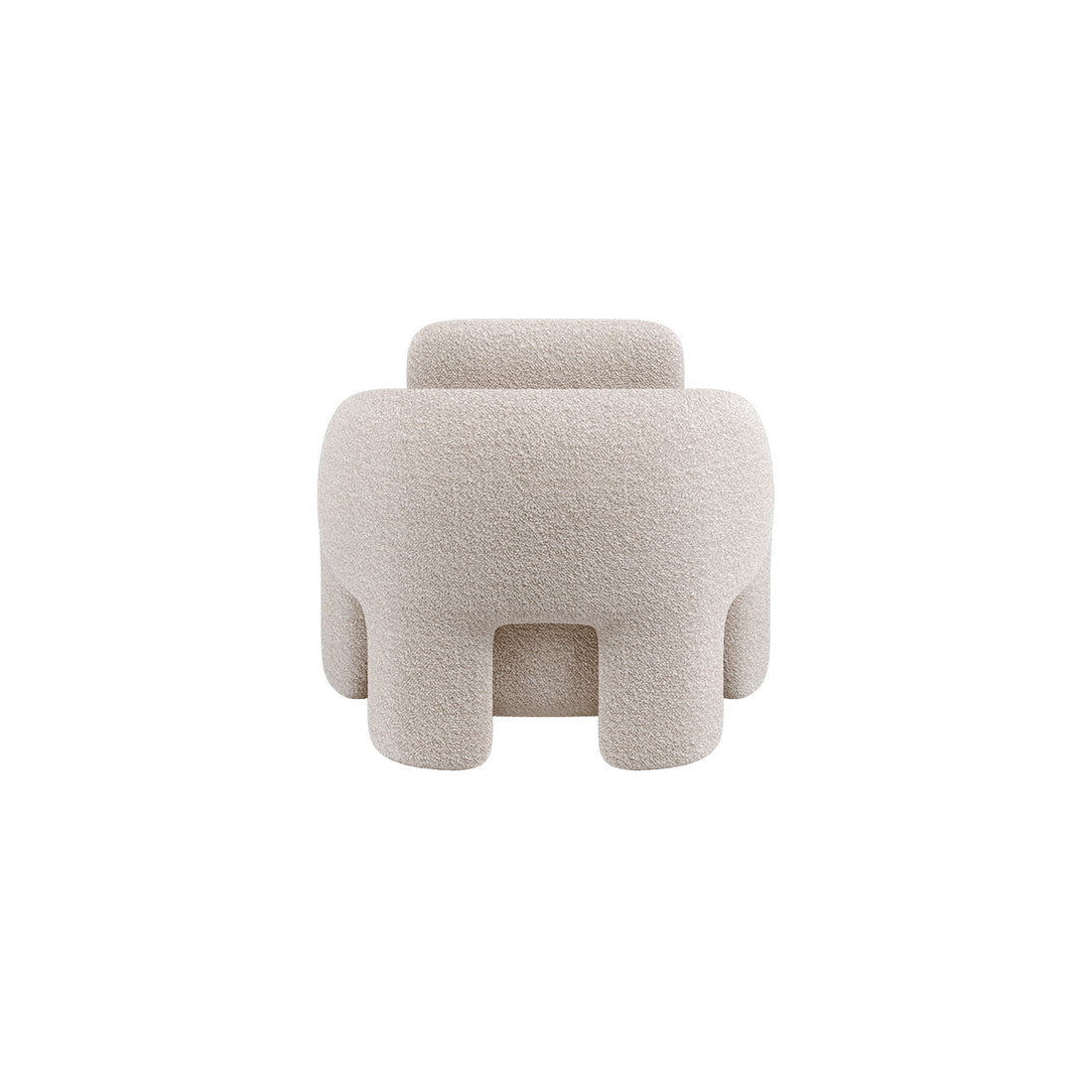 Roman 1 Seater Sofa in White