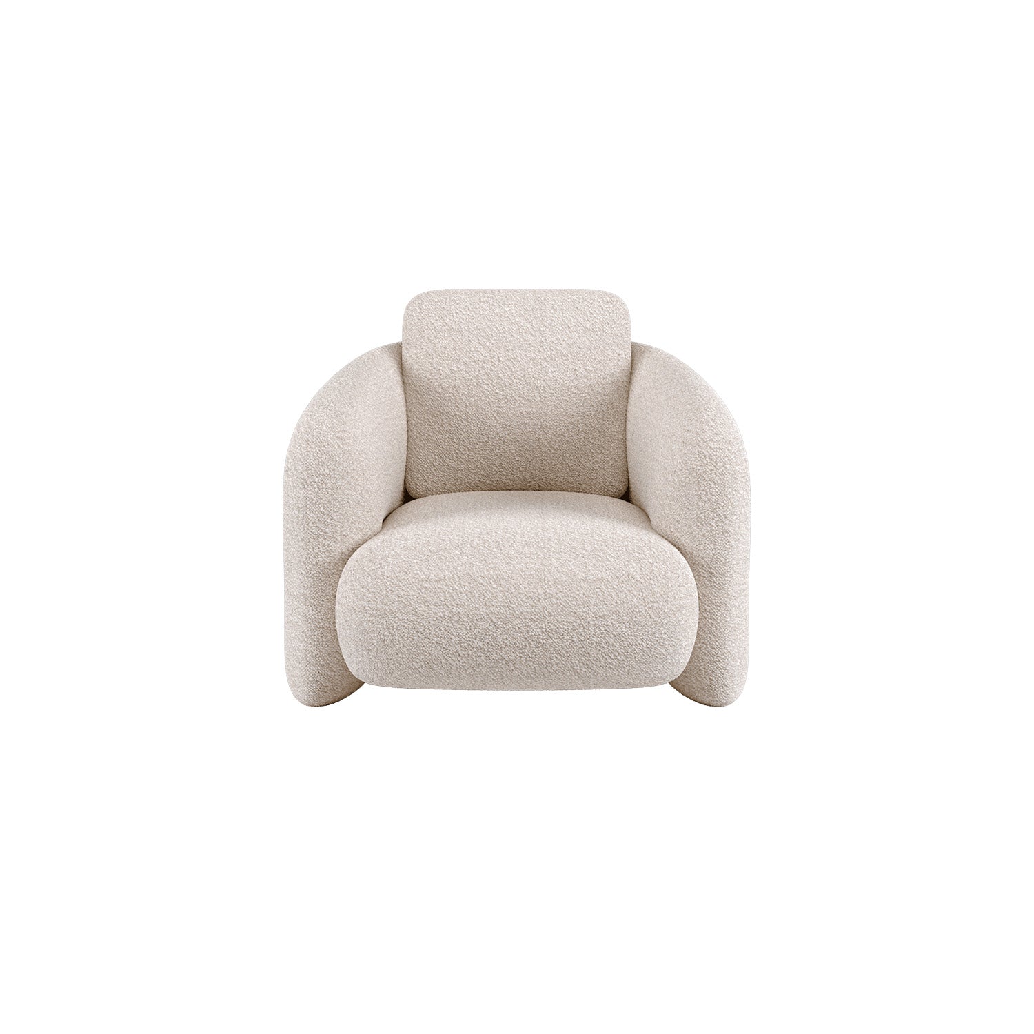 Roman 1 Seater Sofa in White