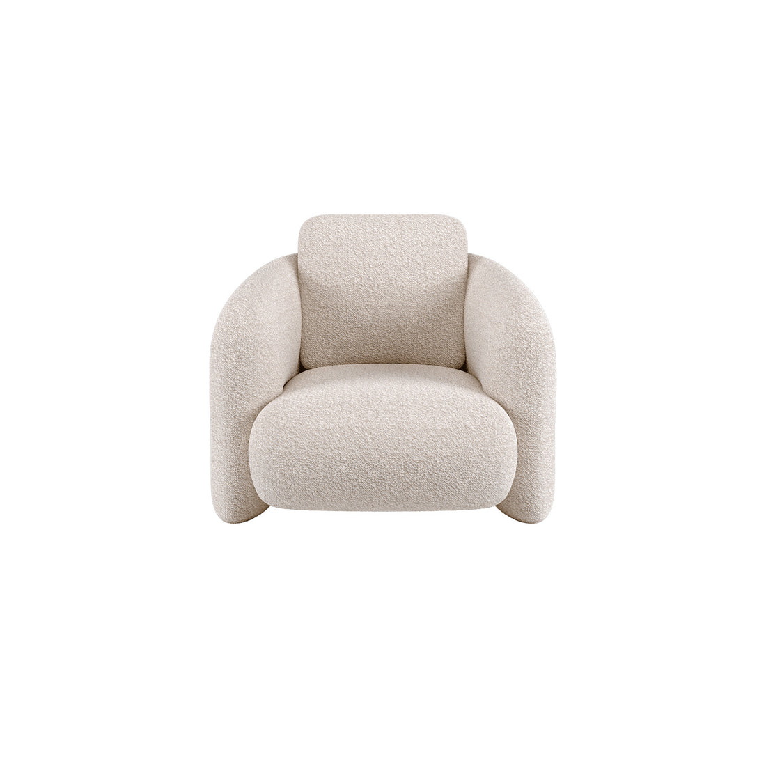 Roman 1 Seater Sofa in White