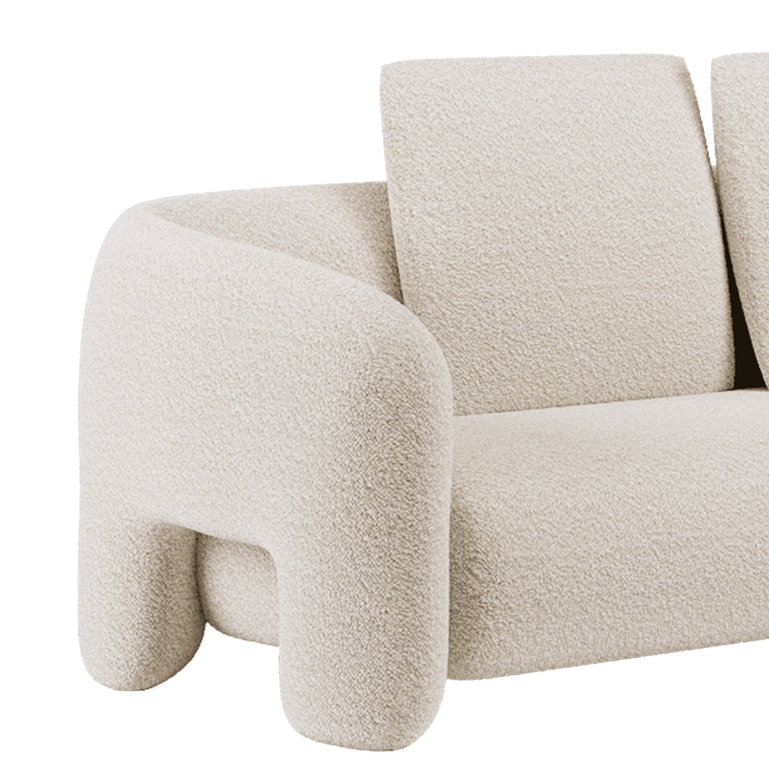 Venice 3 Seater Sofa in White