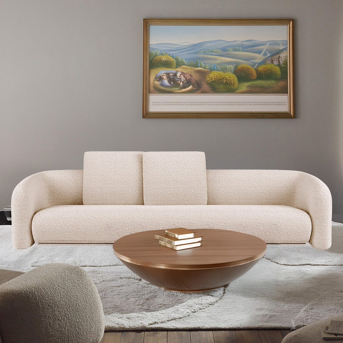 Venice 3 Seater Fabric Sofa Off White – BLCK Homes