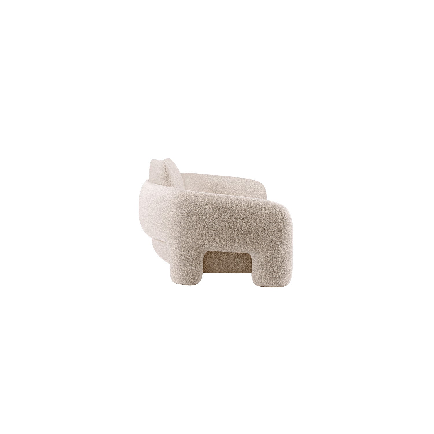 Venice 3 Seater Sofa in Off White