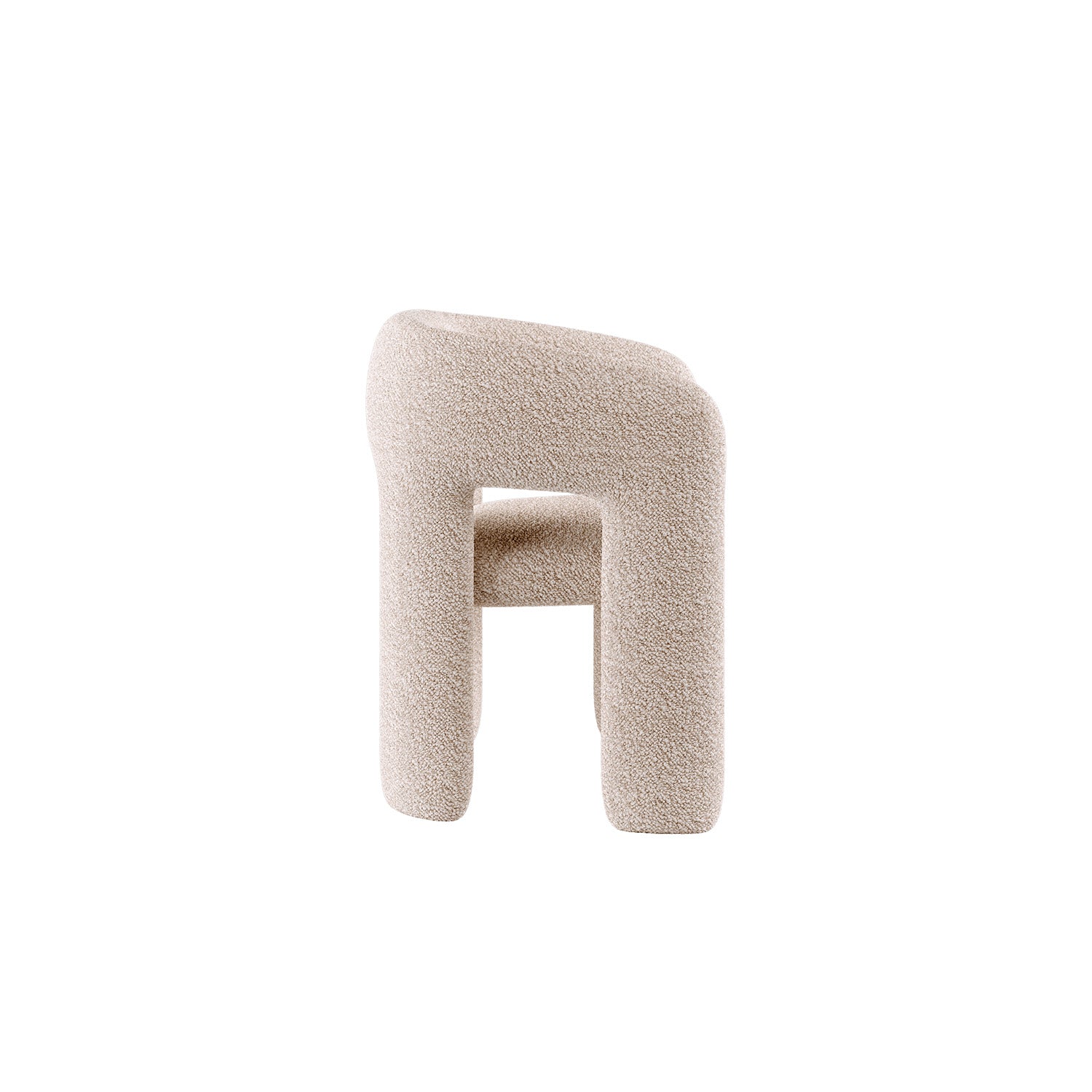 Genoa 1 Seater Sofa in Off White