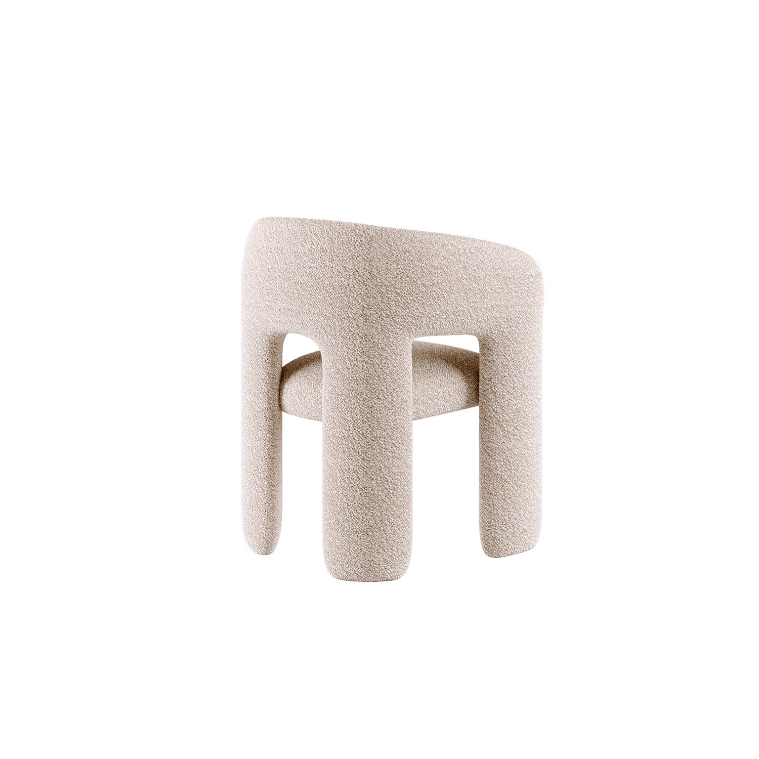 Genoa 1 Seater Sofa in Off White