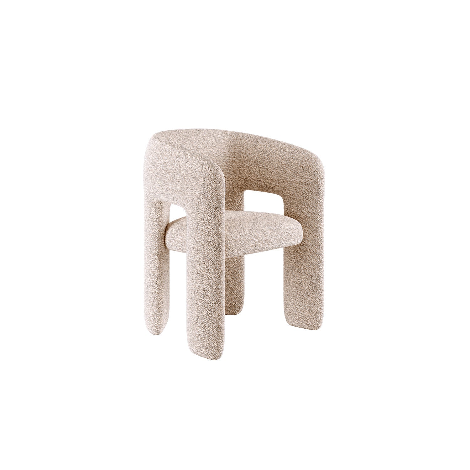 Genoa 1 Seater Sofa in Off White