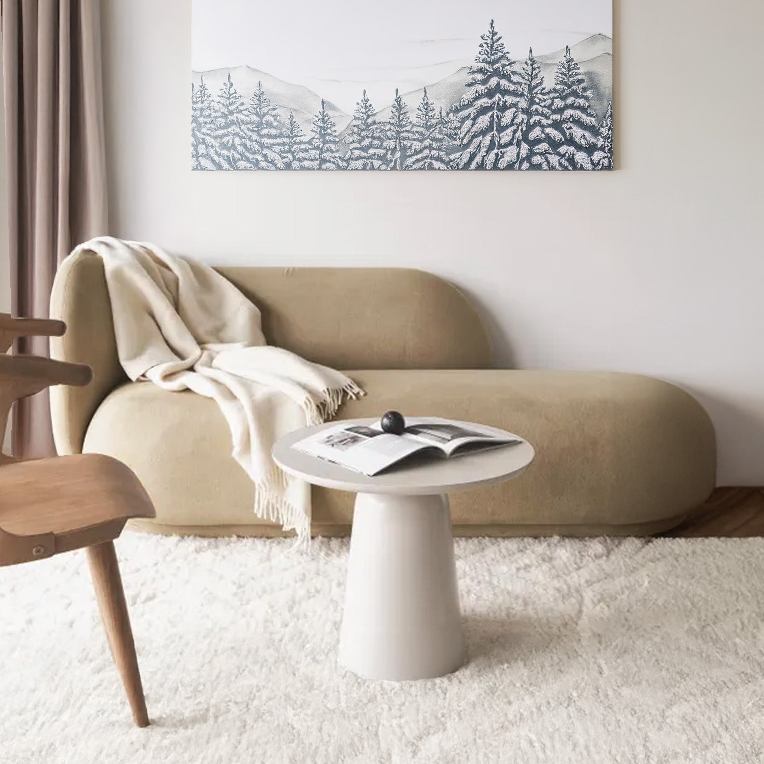 Umbria Casual Fabric Sofa - Beige – BLCK Homes
