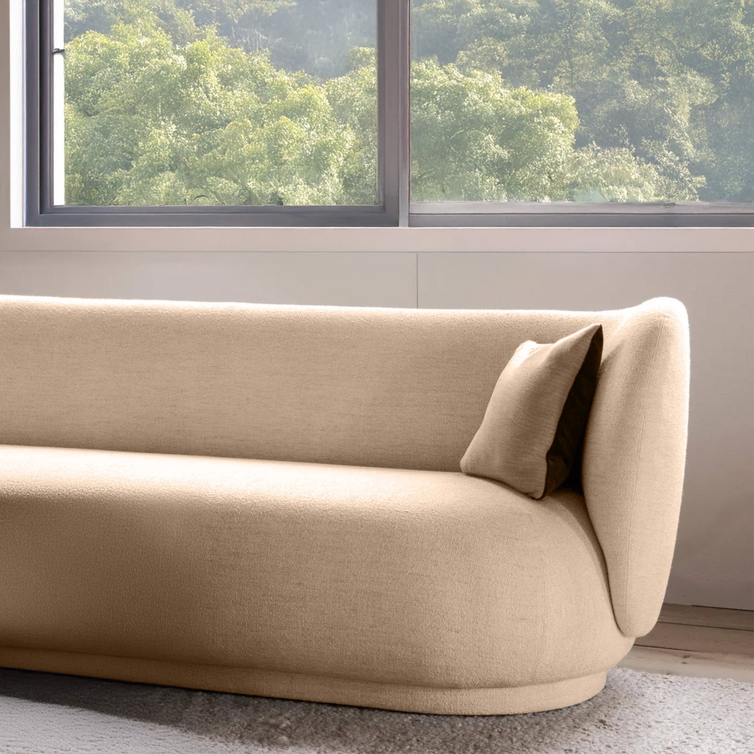 Lazio 2 Seater Sofa in Beige