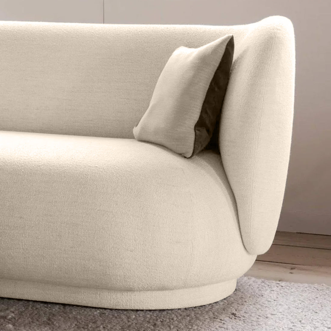 Lazio 2 Seater Sofa in White