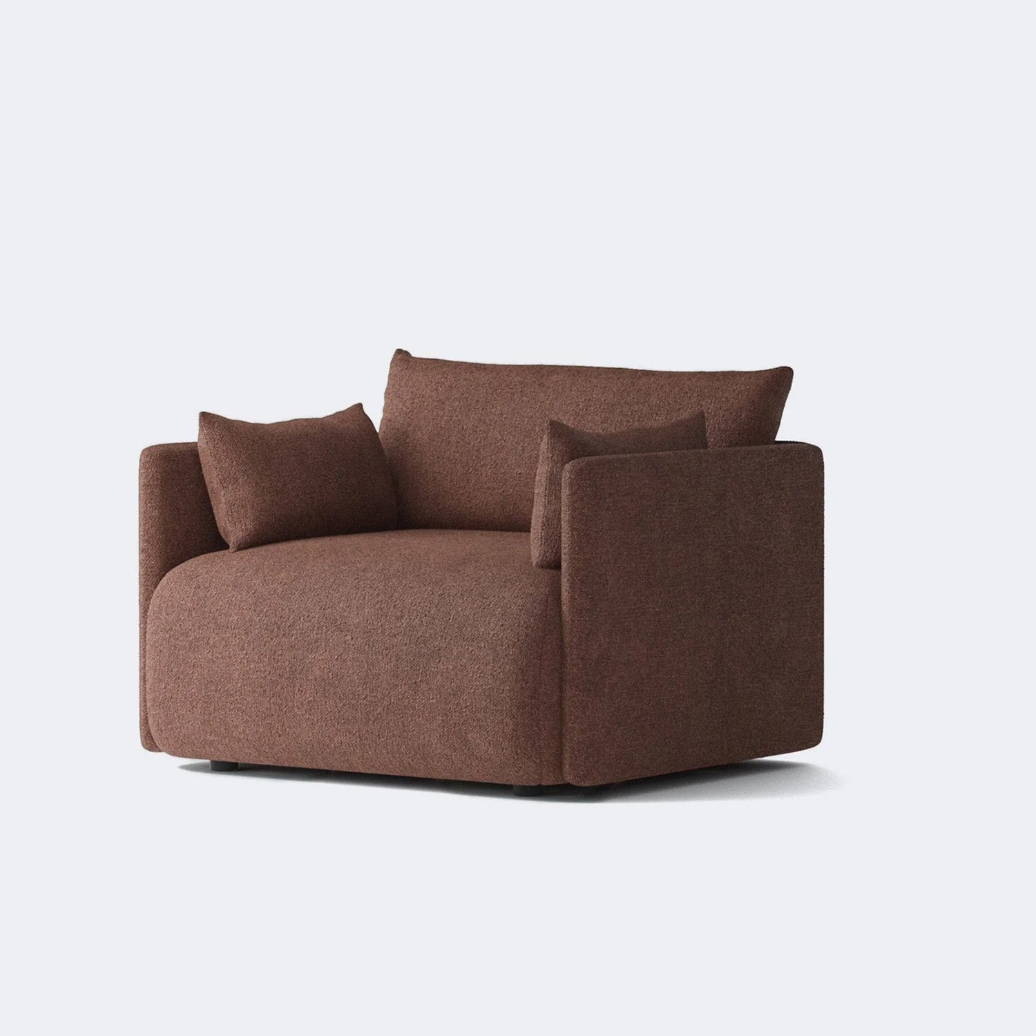 Sicily 1 Seater Sofa in Brown