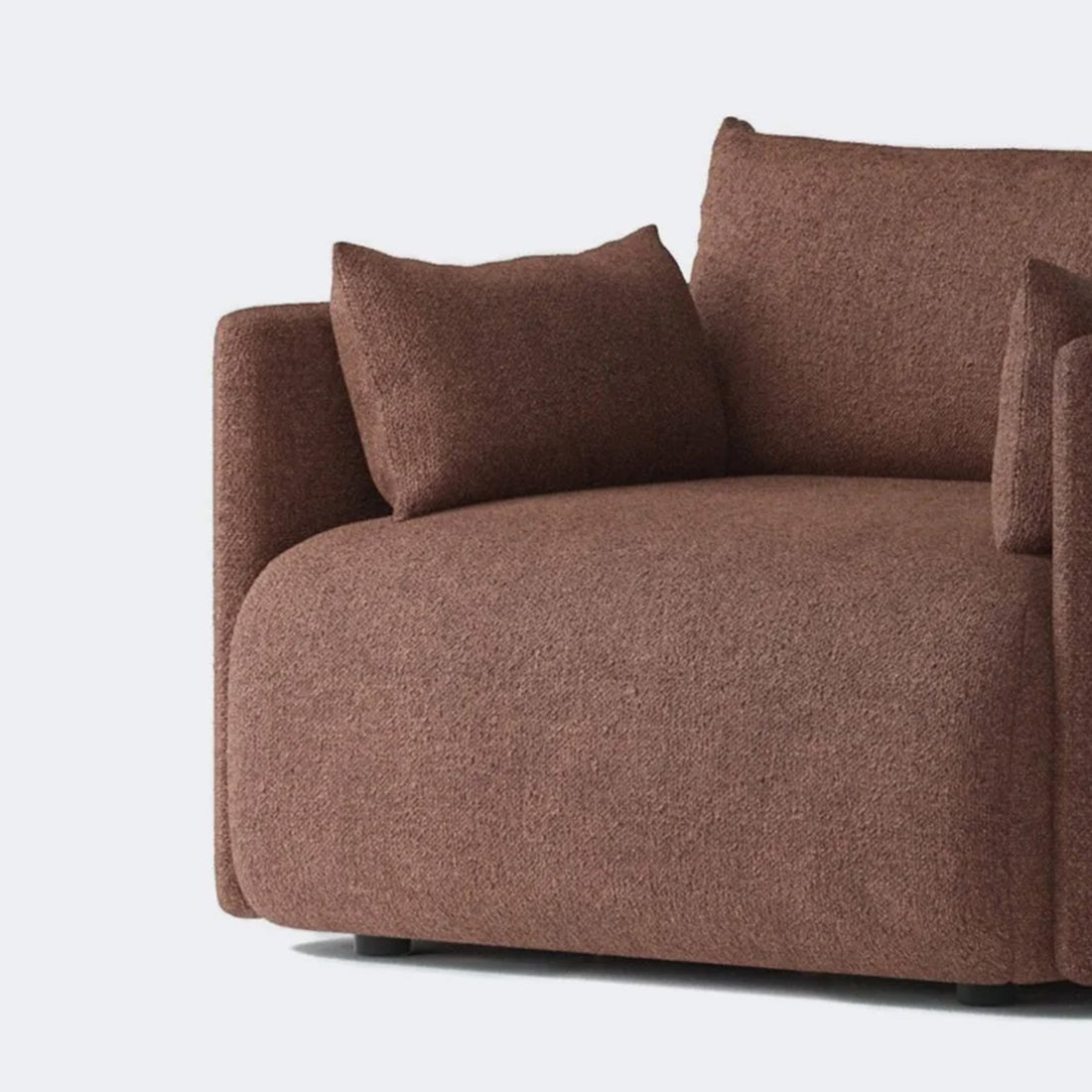 Sicily 1 Seater Sofa in Brown