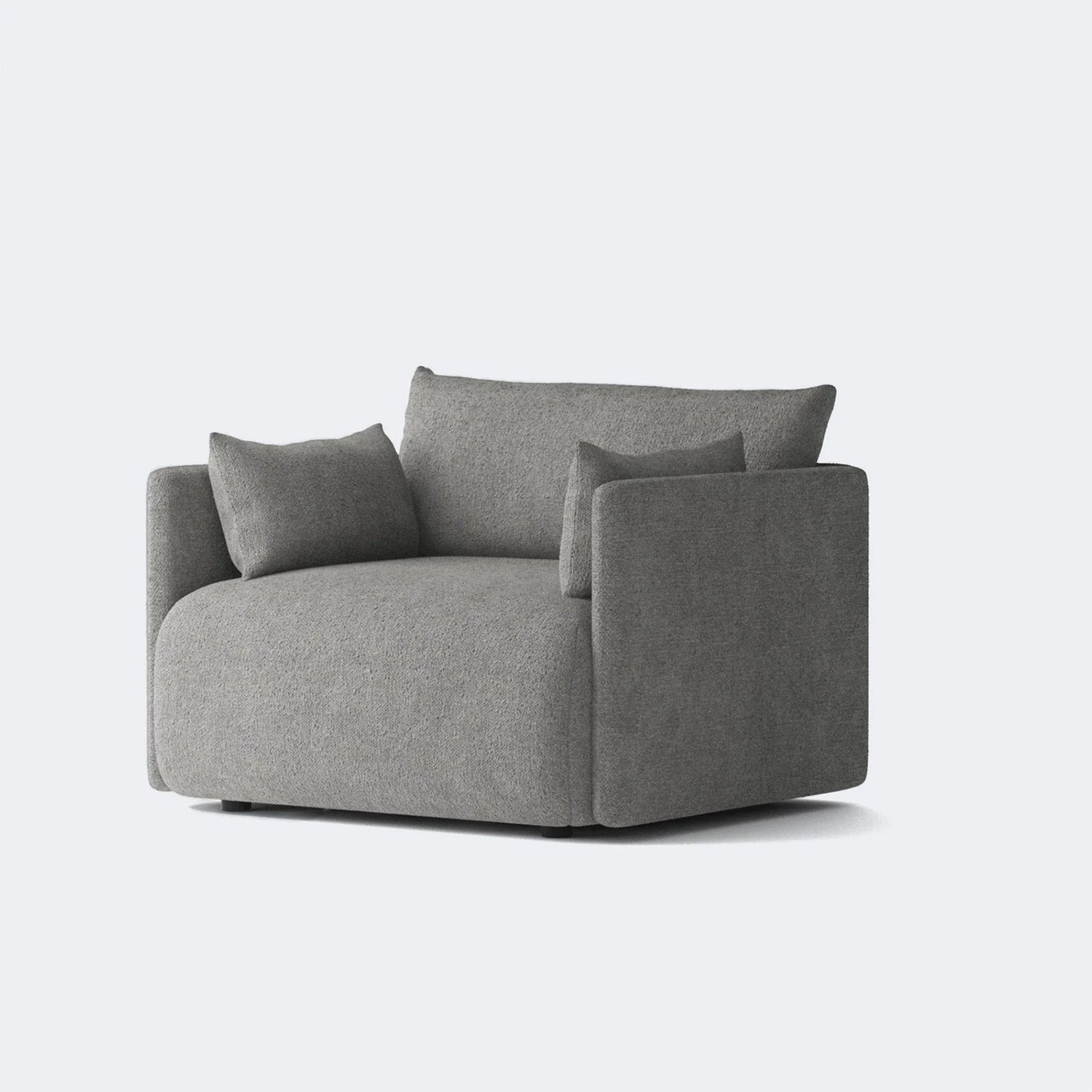 Sicily 1 Seater Sofa in Grey