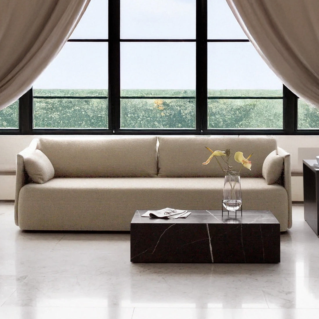 Lombardy 2 Seater - Off White – BLCK Homes