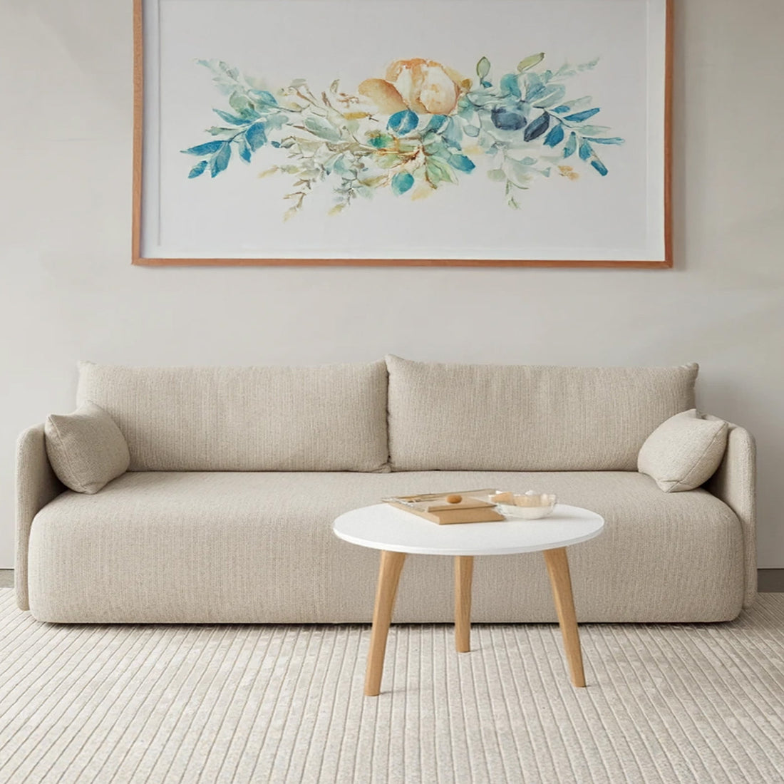 Lombardy 2 Seater - White – BLCK Homes