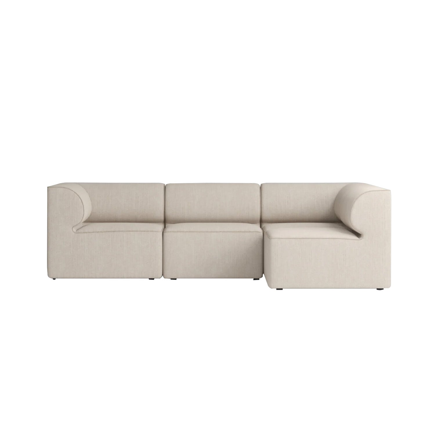 Calabria Lounger Sofa in Off White