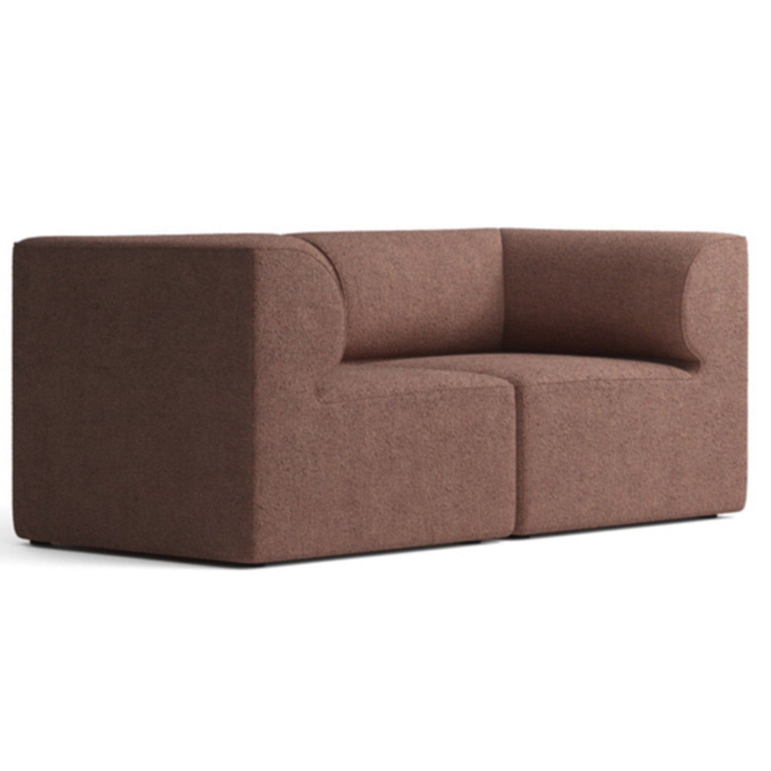 Veneto 2 Seater Sofa in Ash Maroon