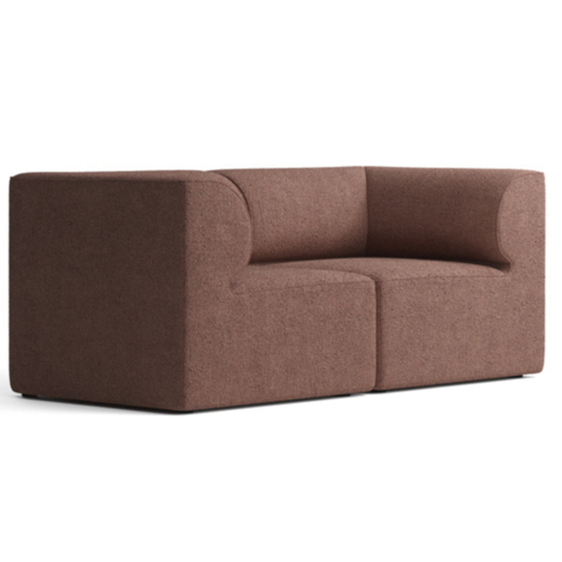 Veneto 2 Seater Sofa in Ash Maroon