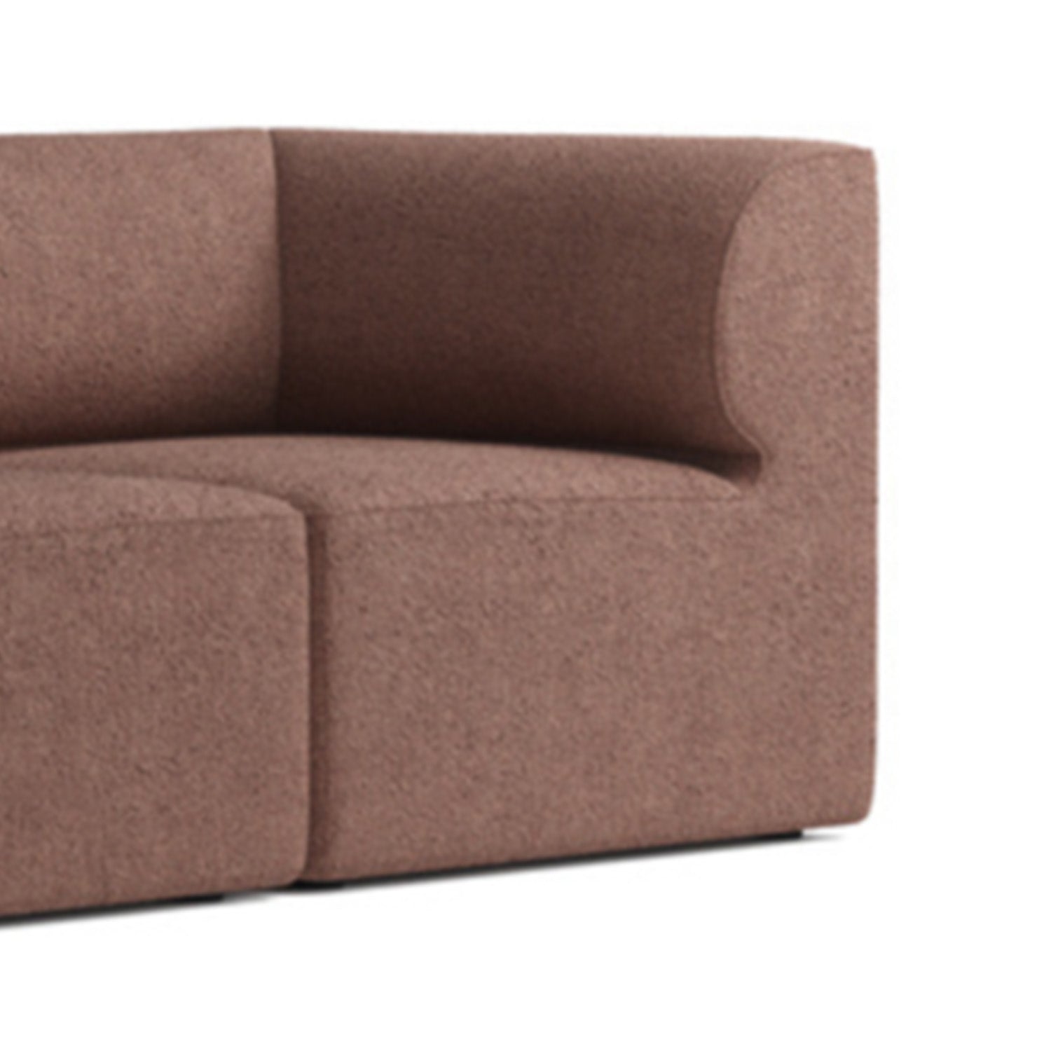 Veneto 2 Seater Sofa in Ash Maroon