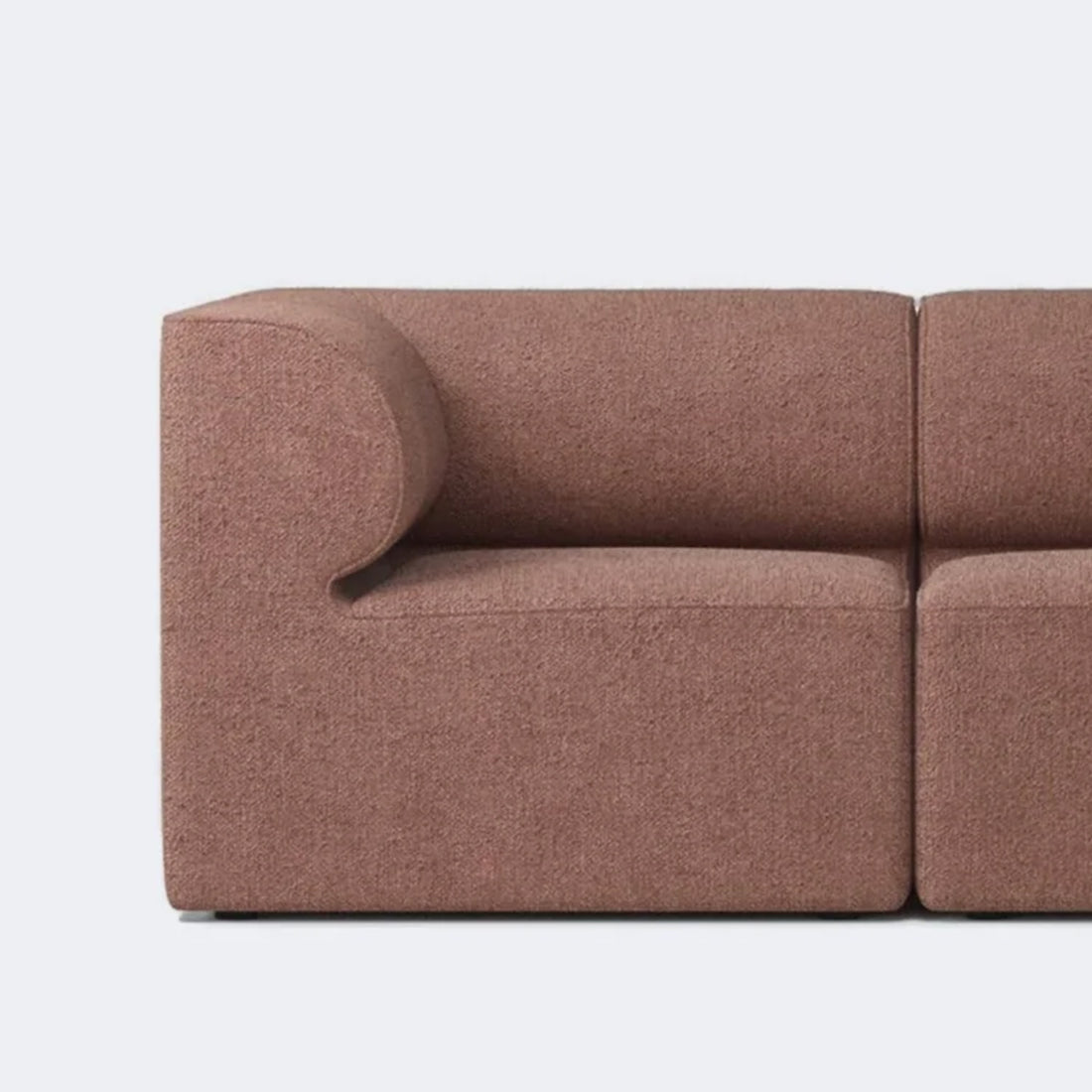 Veneto 2 Seater Sofa in Ash Maroon