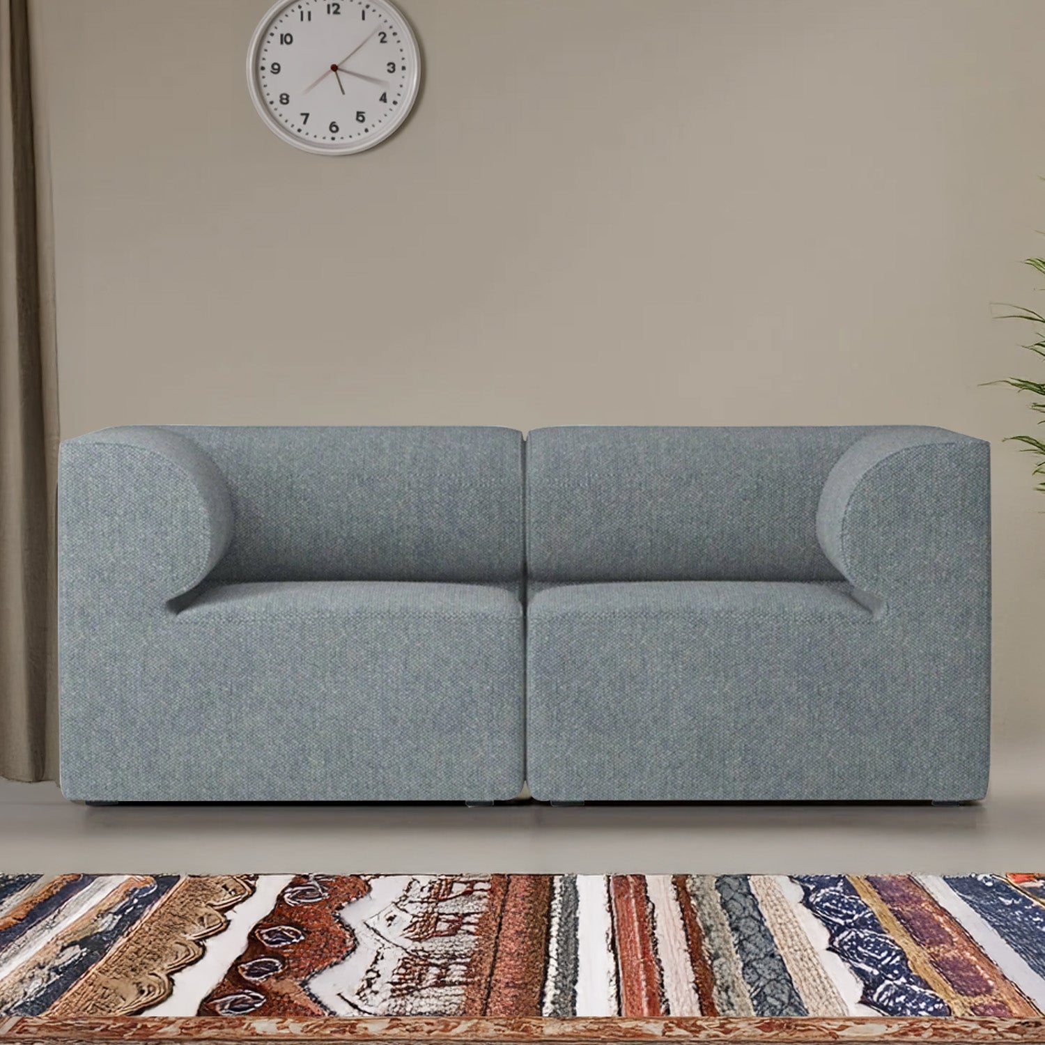 Veneto 2 Seater - Ash Blue – BLCK Homes