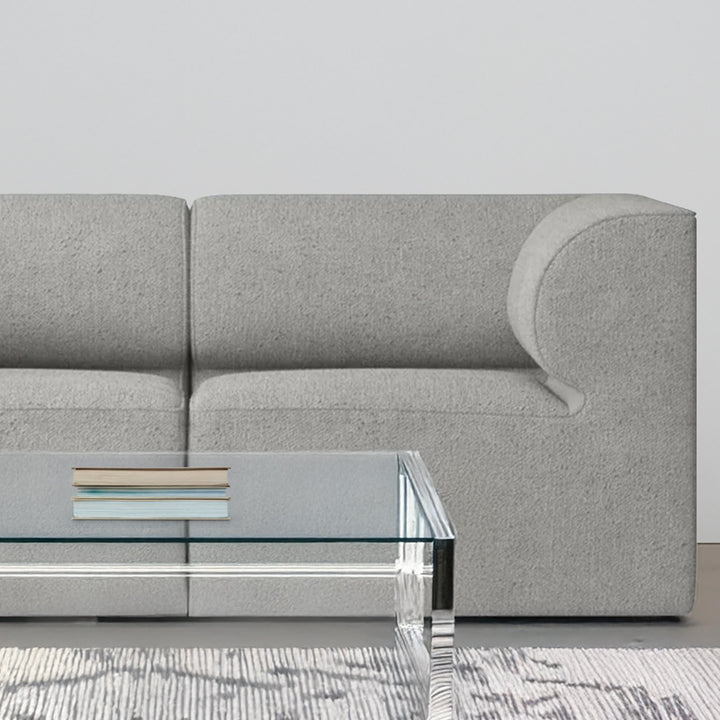 Veneto 2 Seater Sofa in Gray