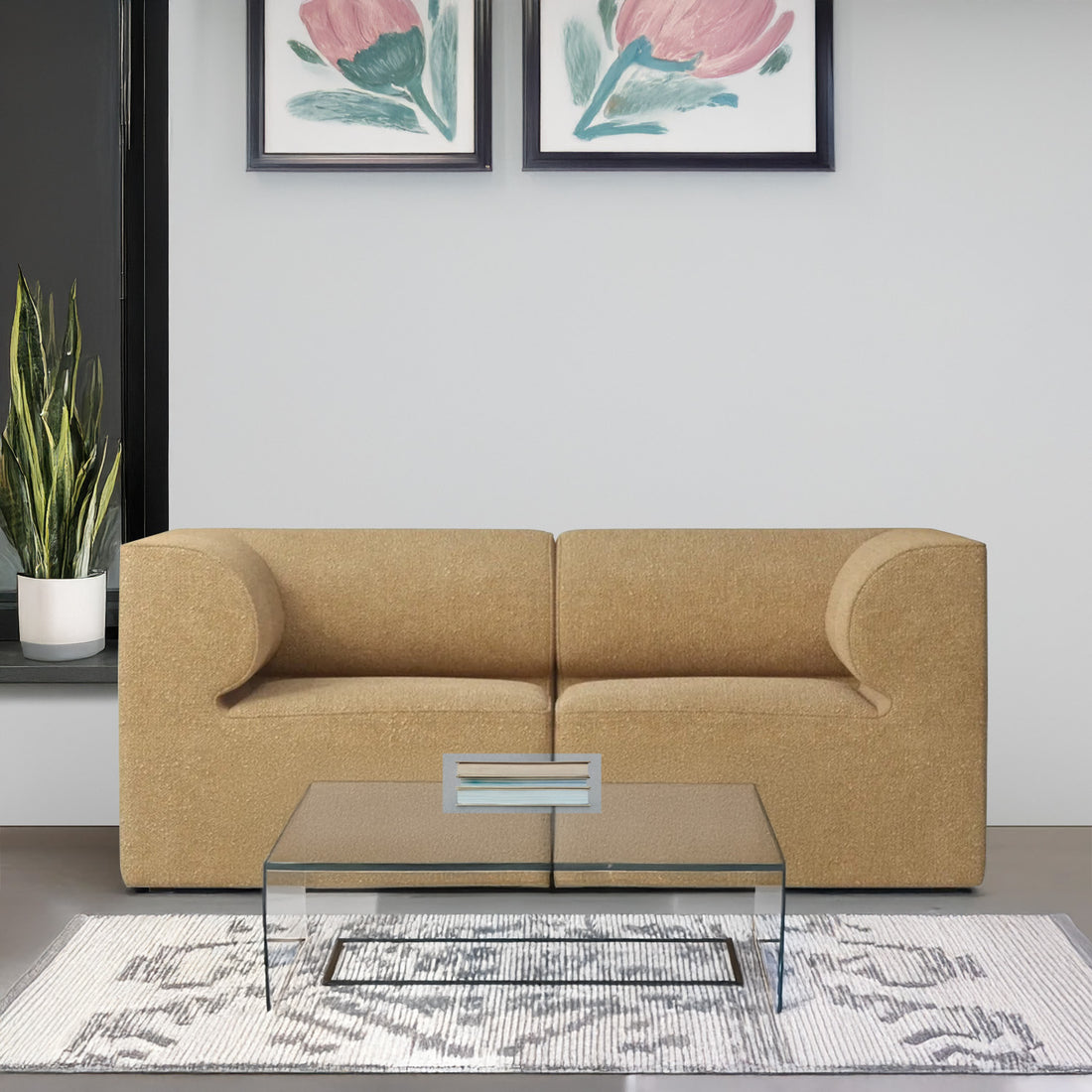Veneto 2 Seater - Beige – BLCK Homes