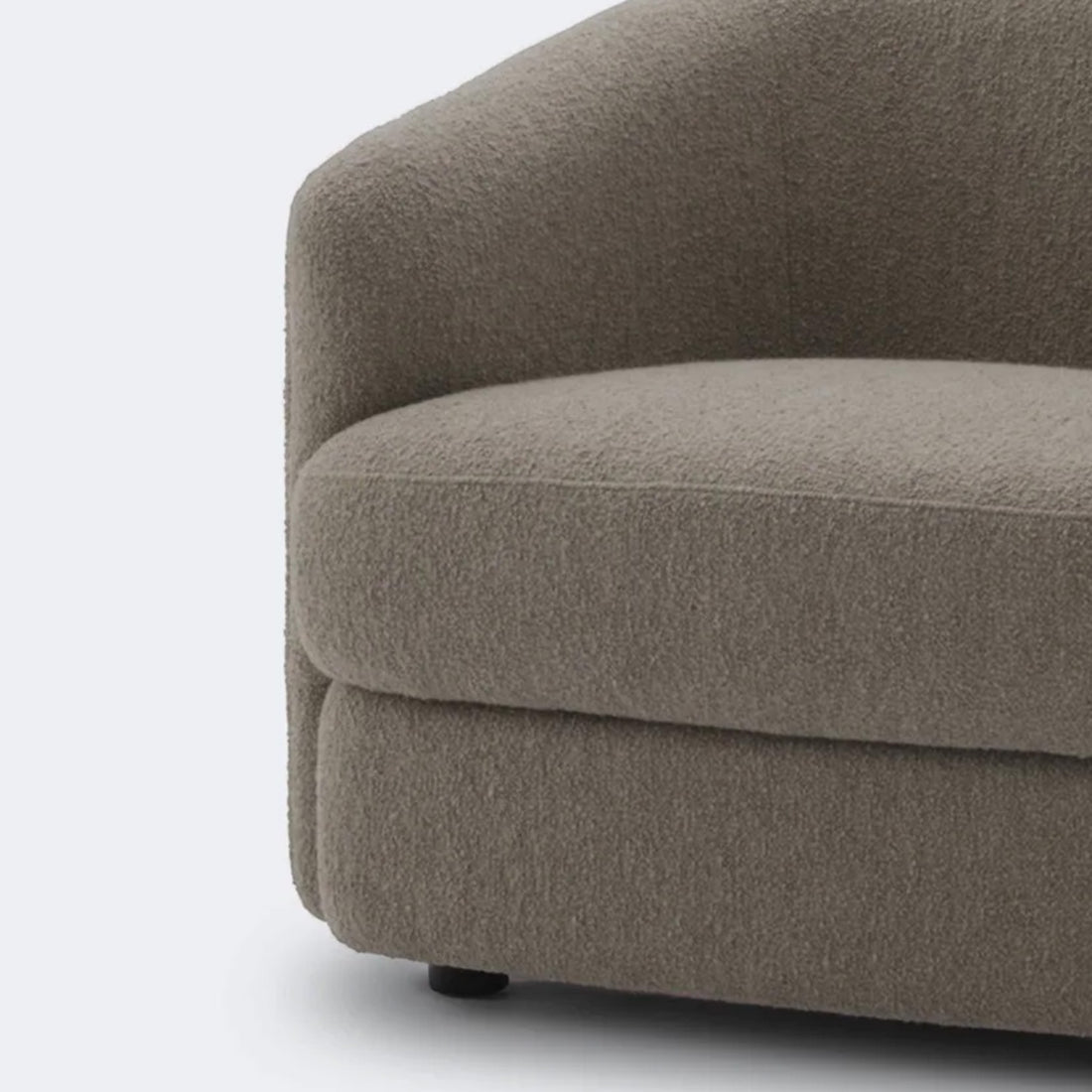 Apulia 1 Seater Sofa in Dark Gray