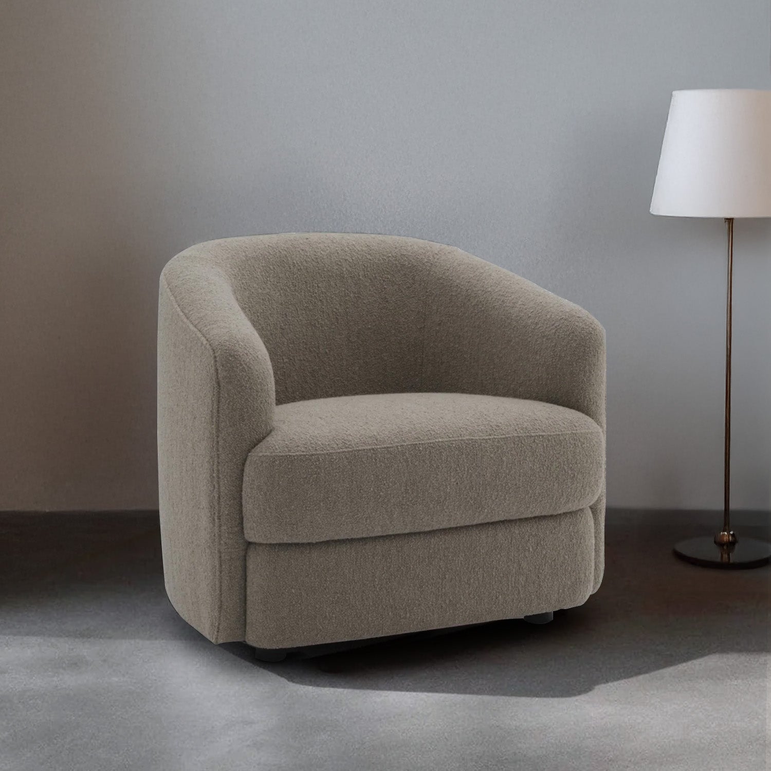 Apulia Single Seater Sofa Chair - Light Gray – BLCK Homes