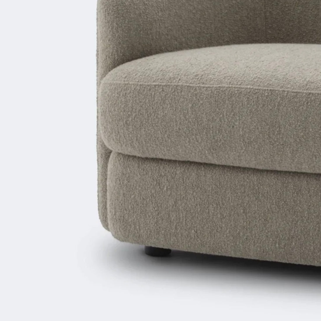 Apulia 1 Seater Sofa in Light Gray