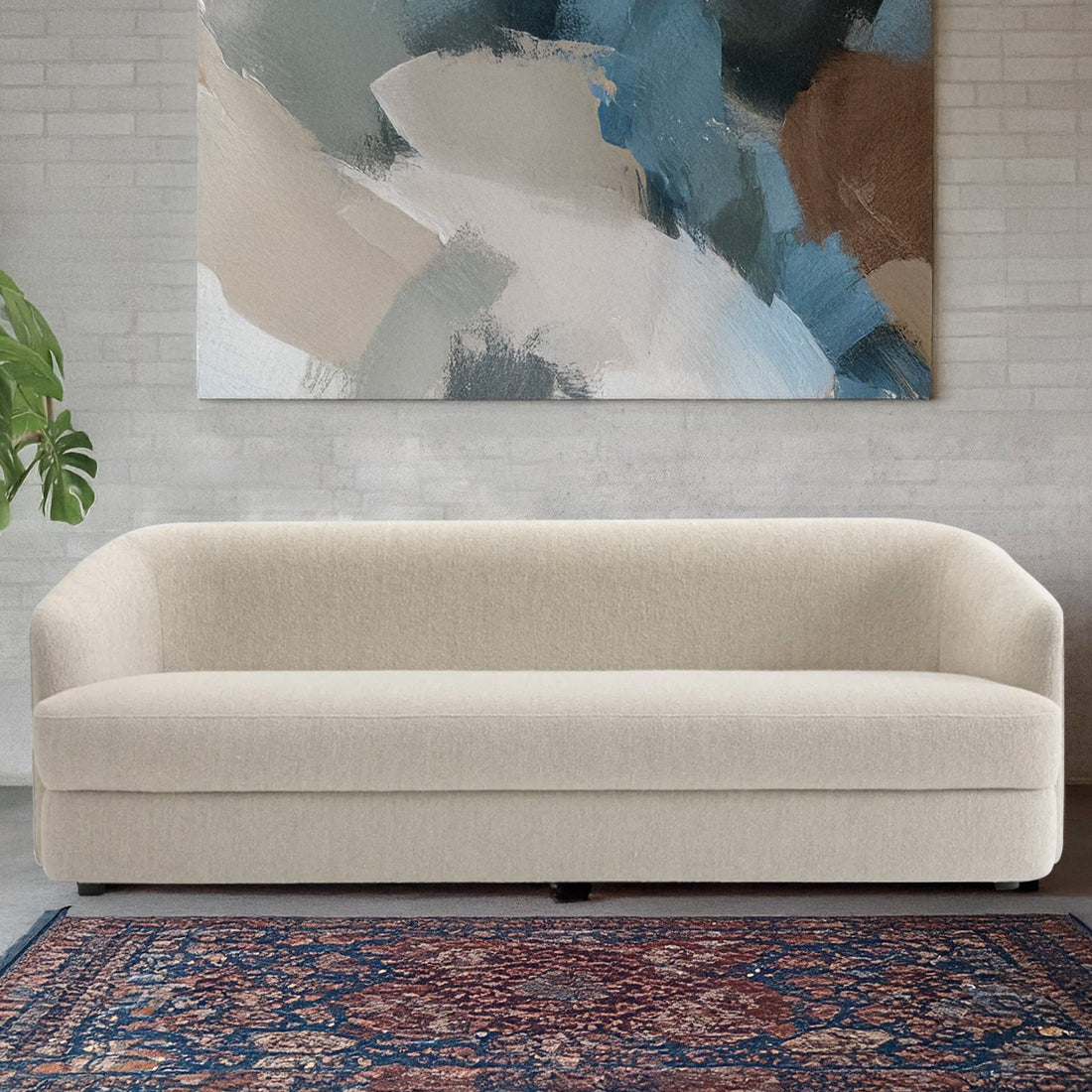 Amalfi 3 Seater - Off White – BLCK Homes